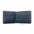 Billetera de cuero azul