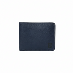 Billetera de cuero azul