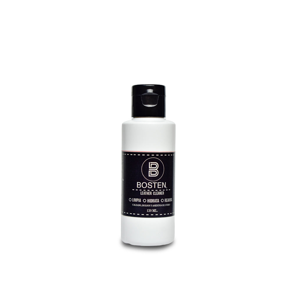 Leather cleaner for shoes, bags and leather seats