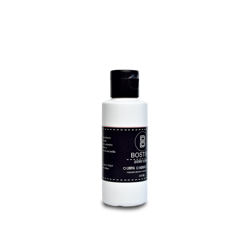 Leather cleaner for shoes, bags and leather seats