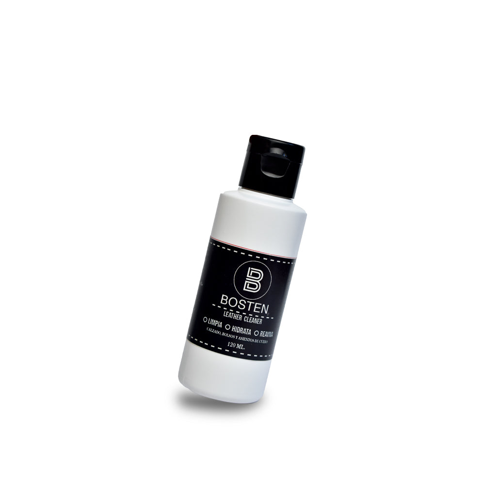 Leather cleaner for shoes, bags and leather seats