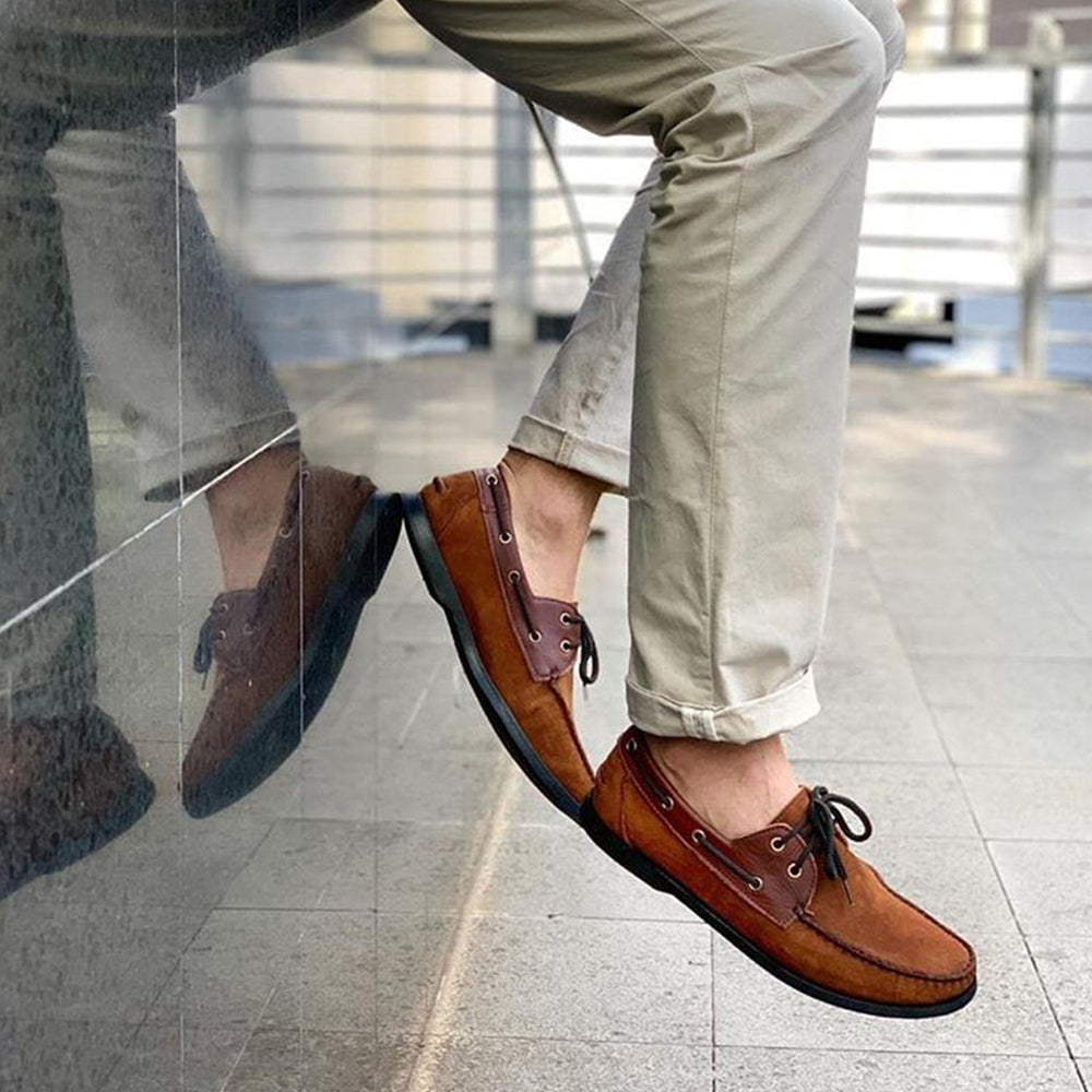 Brown cognac for men